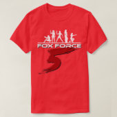 キツネ5 Tシャツ (デザイン正面)