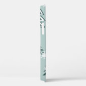 キツネ、もみの木、雪、手描き。船カラフル員 Case-Mate iPhoneケース (裏面 / 右)