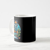 キツネ アイス ホッケー クール スタイル サングラス コーヒーマグカップ (正面左)