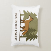 キツネ アクセントクッション (裏面(縦))