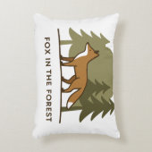 キツネ アクセントクッション (正面(垂直))