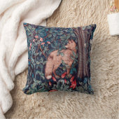 キツネ・イン・ザ・フォレスト、ウィリアム・モリス クッション (ブランケット)