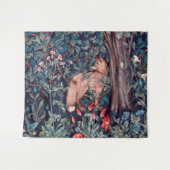 キツネ·イン·ザ·フォレスト、ウィリアム·モリス タペストリー (正面(横))