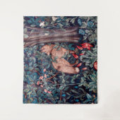 キツネ·イン·ザ·フォレスト、ウィリアム·モリス タペストリー (正面)