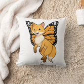 キツネ(ウィング付き) クッション (ブランケット)