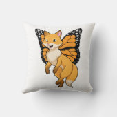キツネ(ウィング付き) クッション (裏面)