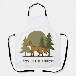 キツネ エプロン