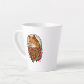 キツネ カフェラテマグ (左アングル)