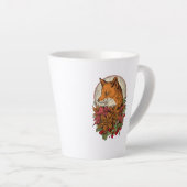 キツネ カフェラテマグ (右アングル)