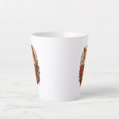 キツネ カフェラテマグ (正面)