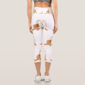 キツネ カプリレギンス (裏面)