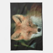 キツネ キッチンタオル (縦)