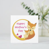 キツネ&キットマザーズデイデザイン シーズンカード (スタンド正面)