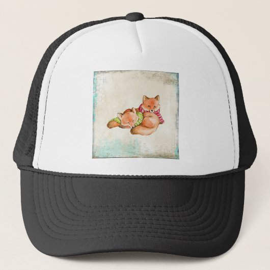 キツネ キャップ (正面)