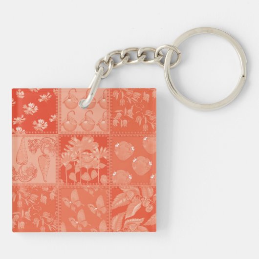 キツネ キーホルダー (裏面)