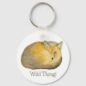 キツネ キーホルダー (正面)