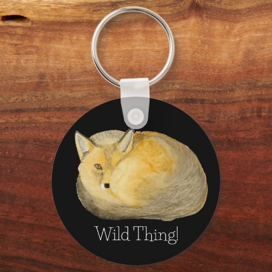 キツネ キーホルダー (裏面)