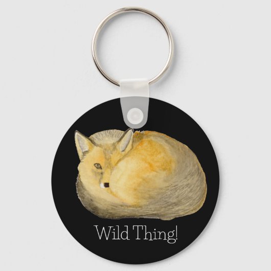 キツネ キーホルダー (裏面)