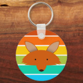 キツネ キーホルダー (正面)