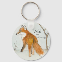 キツネ キーホルダー