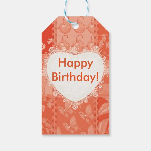 キツネ ギフトタグ (裏面)