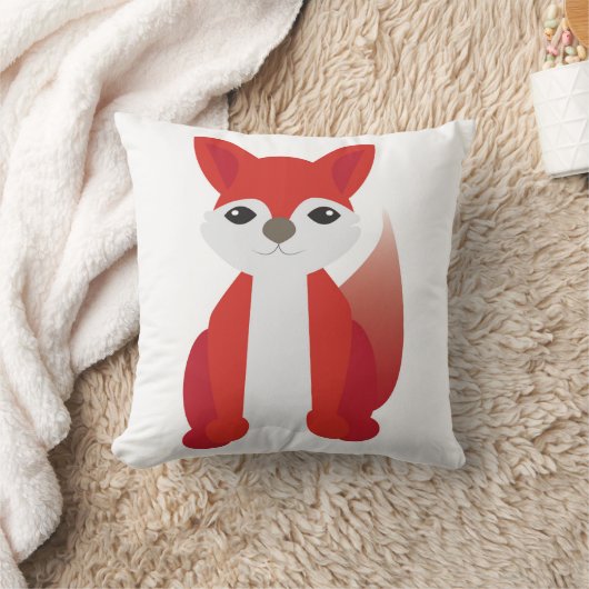 キツネ クッション (ブランケット)