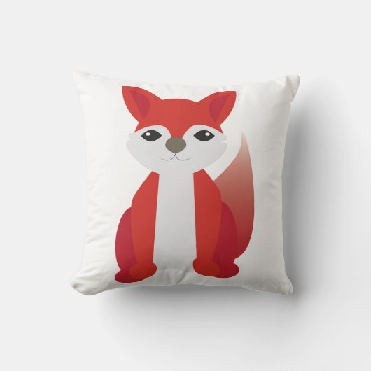 キツネ クッション (正面)
