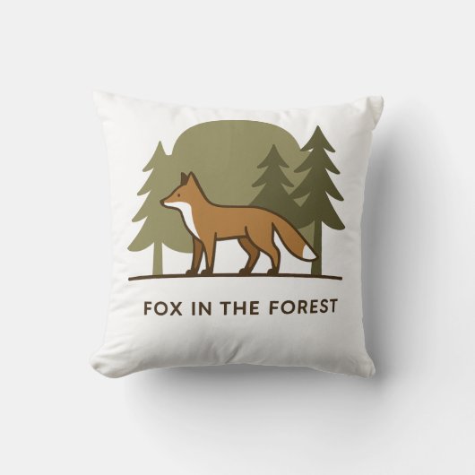 キツネ クッション (正面)