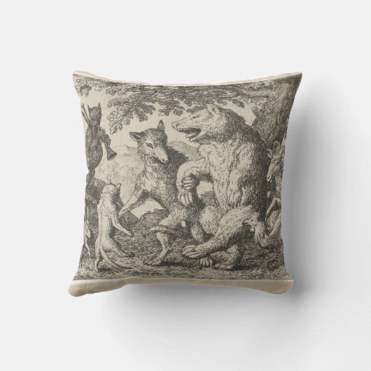 キツネ クッション (裏面)