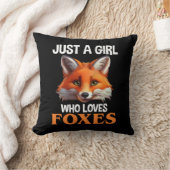 キツネ クッション (ブランケット)