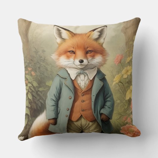 キツネ クッション (裏面)