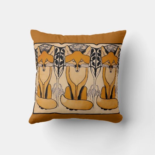 キツネ クッション (裏面)