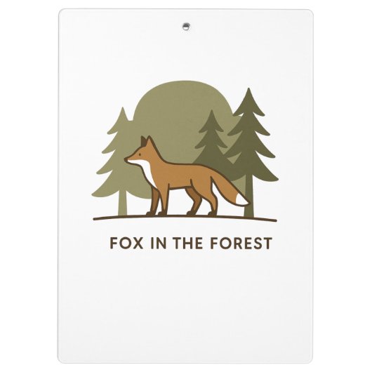キツネ クリップボード (裏面)