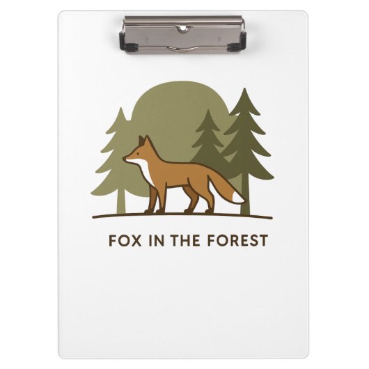 キツネ クリップボード (正面)