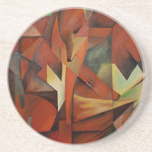 キツネ コースター (正面)