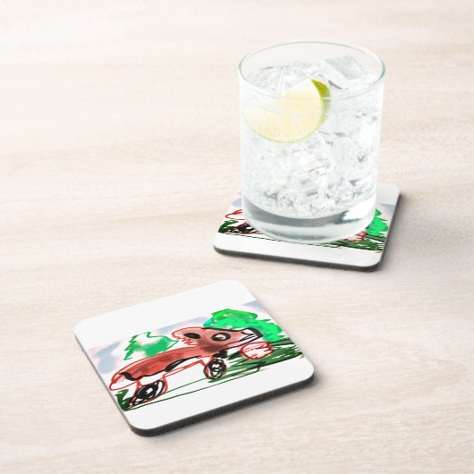 キツネ コースター (右側)