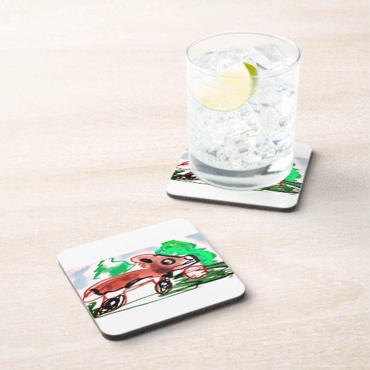 キツネ コースター (右側)