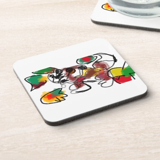 キツネ コースター (左側)