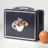 キツネ（コーヒーカップ） メタルランチボックス (インサイチュ)