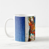 キツネ コーヒーマグカップ (左)