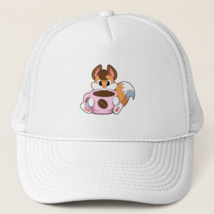 キツネ(コーヒー入り) キャップ