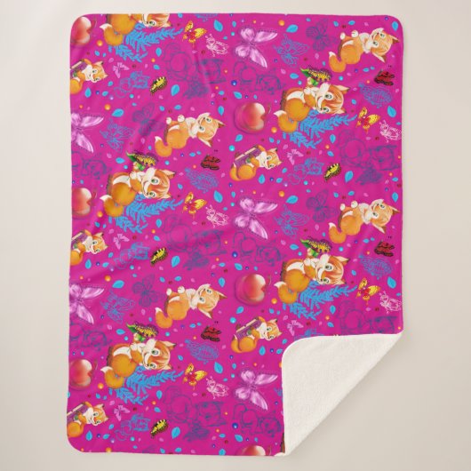 キツネ シェルパブランケット (正面)