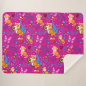 キツネ シェルパブランケット (正面(横))