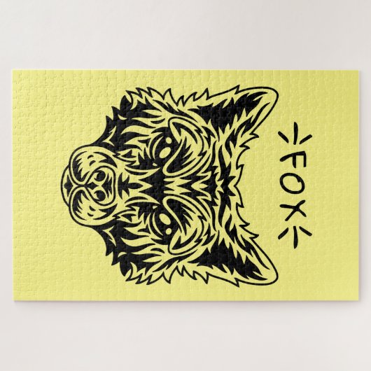 キツネ ジグソーパズル (横)