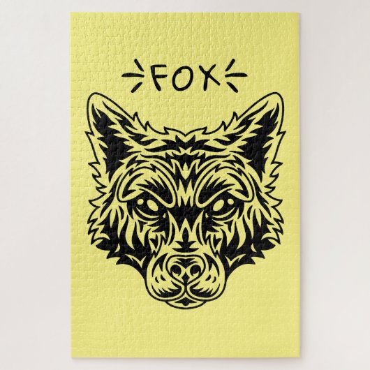 キツネ ジグソーパズル (縦)