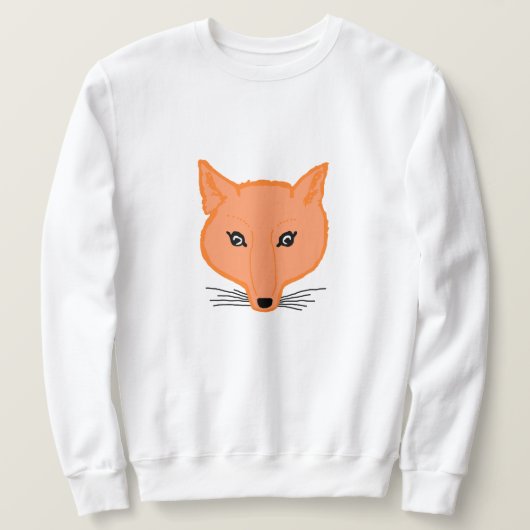 キツネ スウェットシャツ (デザイン正面)