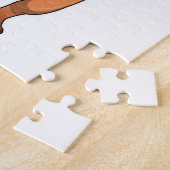 キツネ(スカーフ) ジグソーパズル (側面)