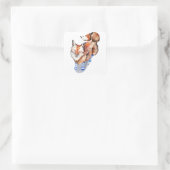 キツネ スクエアシール (バッグ)