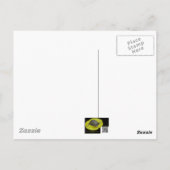 キツネ「スクーター」 IBSPポストカード ポストカード (裏面)