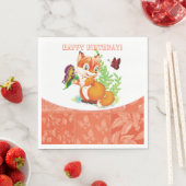 キツネ スタンダードランチョンナプキン (インサイチュ)